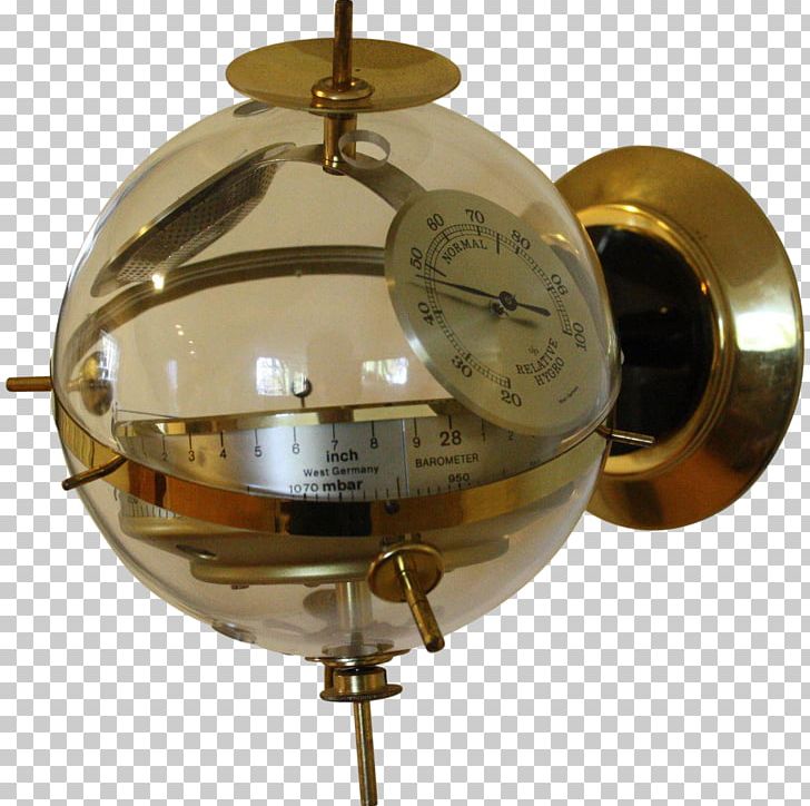 Aneroid Barometer Weather Station West Germany Thermometer PNG, Clipart, Aneroid Barometer, Antique, Barometer, Brass, Education Science Free PNG Download