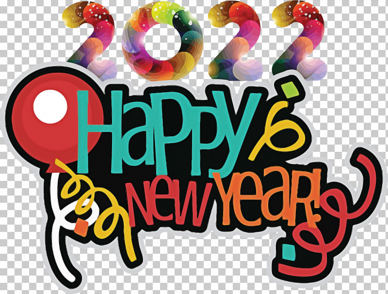 2022 Happy New Year 2022 New Year 2022 PNG, Clipart, Logo, Meter, Recreation Free PNG Download