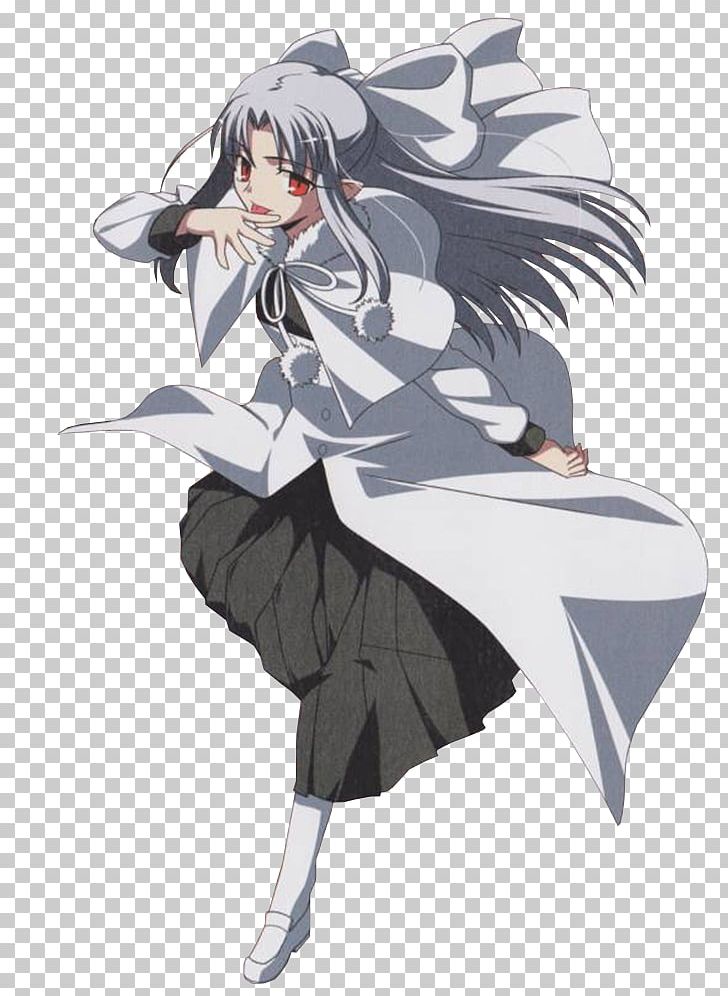 Fate/stay Night Anime Melty Blood Tsukihime Wiki PNG, Clipart, Anime, Artwork, Black Hair, Cartoon, Costume Free PNG Download
