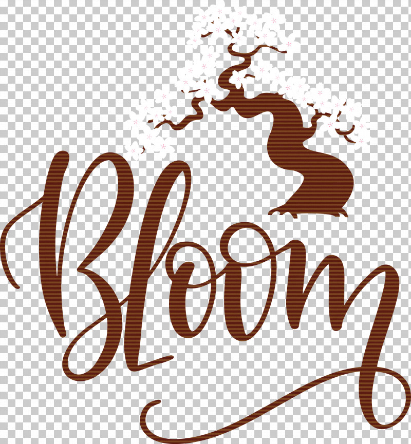 Bloom Spring PNG, Clipart, Bloom, Calligraphy, Camping, Flower, Logo Free PNG Download