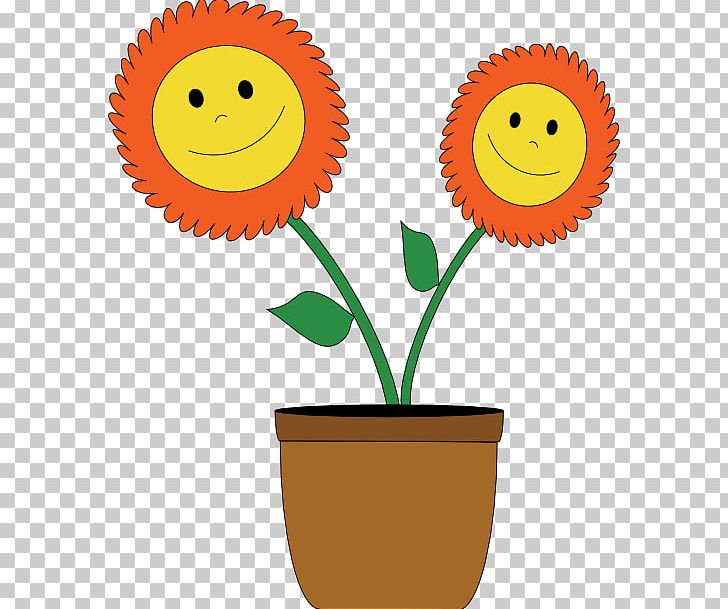 Smiley Common Sunflower Flowerpot Emoticon PNG, Clipart, Cartoon, Clip Art, Common Sunflower, Drawing, Emoticon Free PNG Download