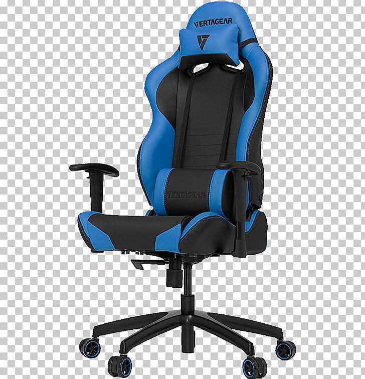 Gaming Chair Table Furniture Video Game PNG, Clipart, Armrest, Black, Blue, Car Seat Cover, Caster Free PNG Download