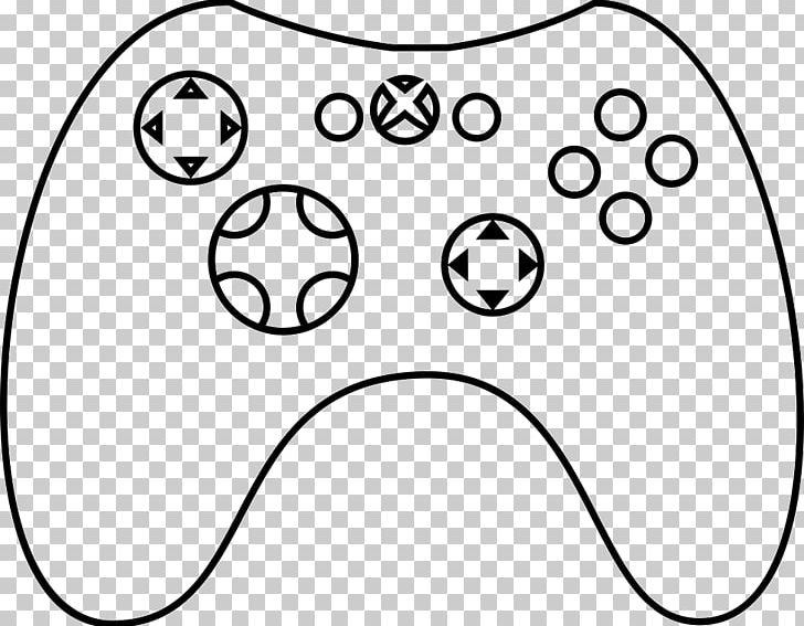 Game Controllers Xbox One Controller Xbox 360 Controller PNG, Clipart, Black, Black And White, Circle, Com, Electronics Free PNG Download
