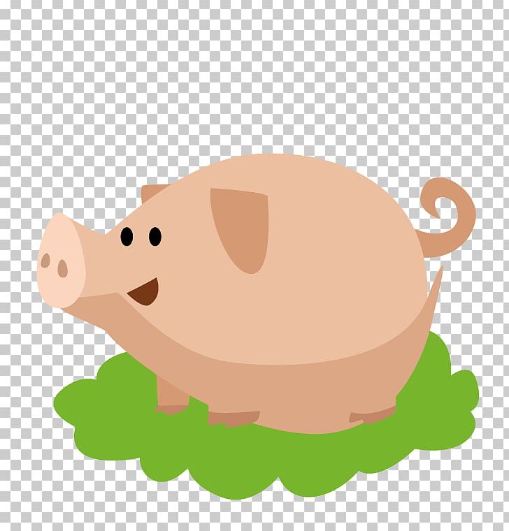 Domestic Pig Cartoon Illustration PNG, Clipart, Adobe Illustrator, Animal, Animals, Designer, Domestic Free PNG Download