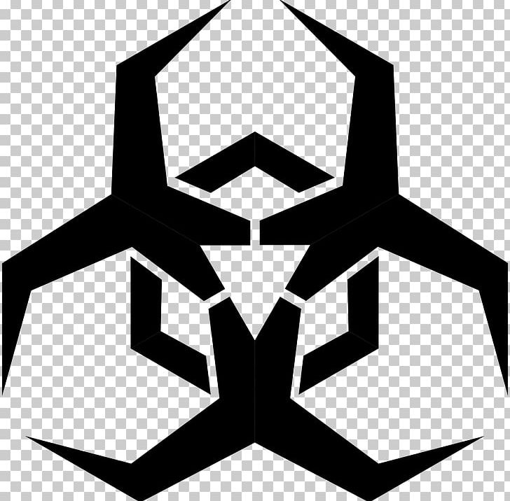 Malware Hazard Symbol Computer Icons PNG, Clipart, Angle, Area, Artwork, Black And White, Blue Monster Free PNG Download