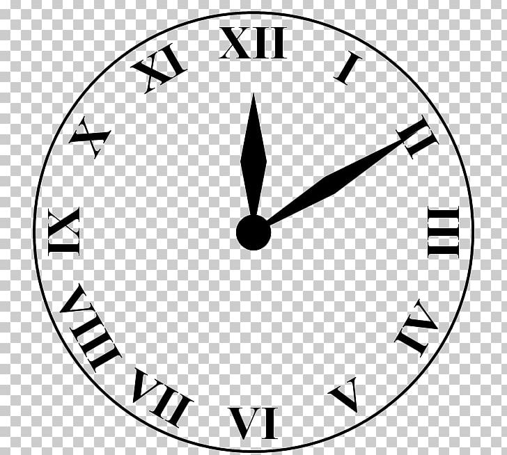 Clock Face Roman Numerals Numerical Digit Number PNG, Clipart, Angle, Area, Black And White, Circle, Clock Free PNG Download