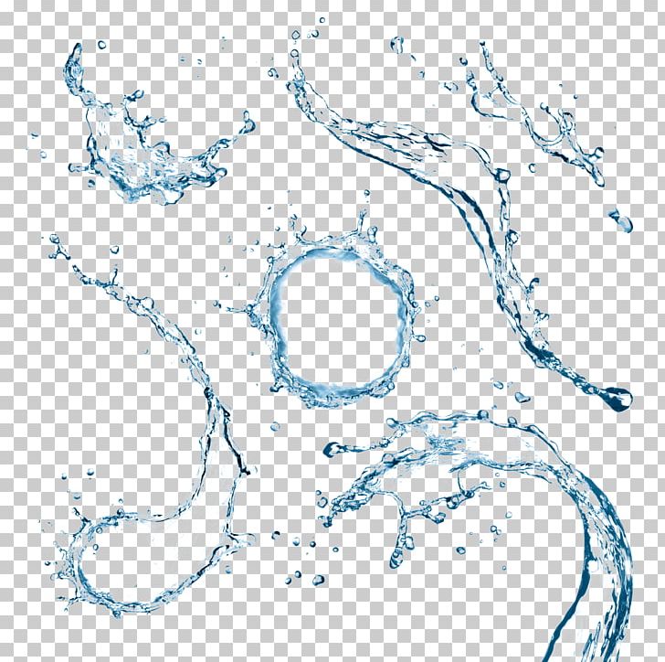 Water Desktop PNG, Clipart, Area, Artwork, Black And White, Blue, Circle Free PNG Download