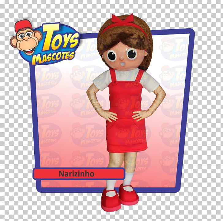 Narizinho Doll Sítio Do Picapau Amarelo Mascot Toy PNG, Clipart, Cartoon, Character, Child, Clothing, Costume Free PNG Download