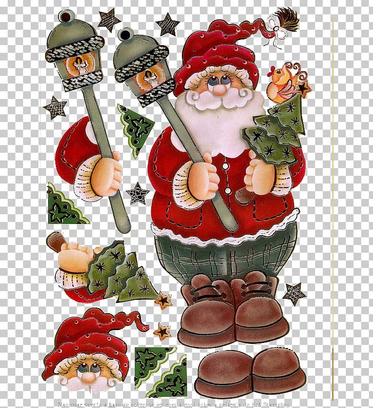 Paper Santa Claus Decoupage Christmas PNG, Clipart, Cartoon, Christmas Card, Christmas Decoration, Clau, Creative Free PNG Download