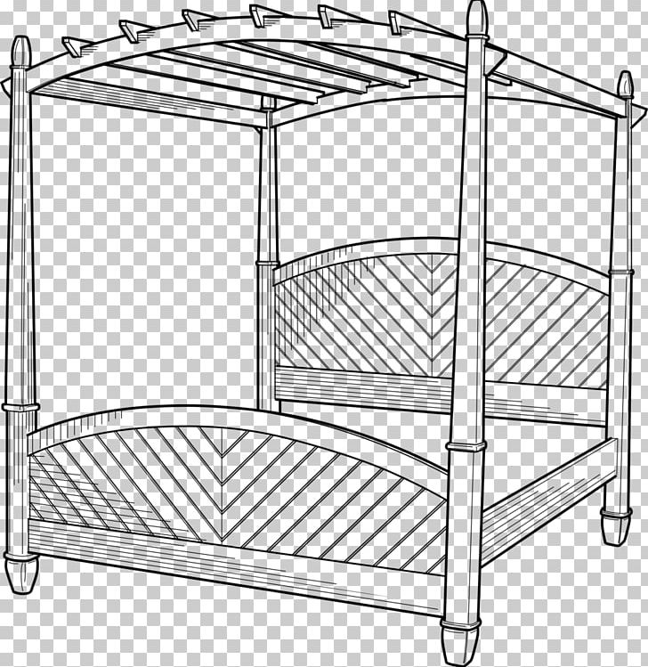 Four-poster Bed PNG, Clipart, Angle, Area, Bed, Bed Clipart, Bedding Free PNG Download