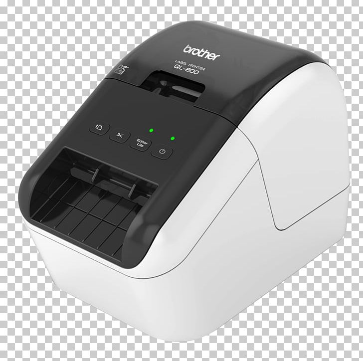 Label Printer Printing Brother Industries PNG, Clipart, Brother, Brother Industries, Brother Ptouch, Brother Ql800, Computer Free PNG Download