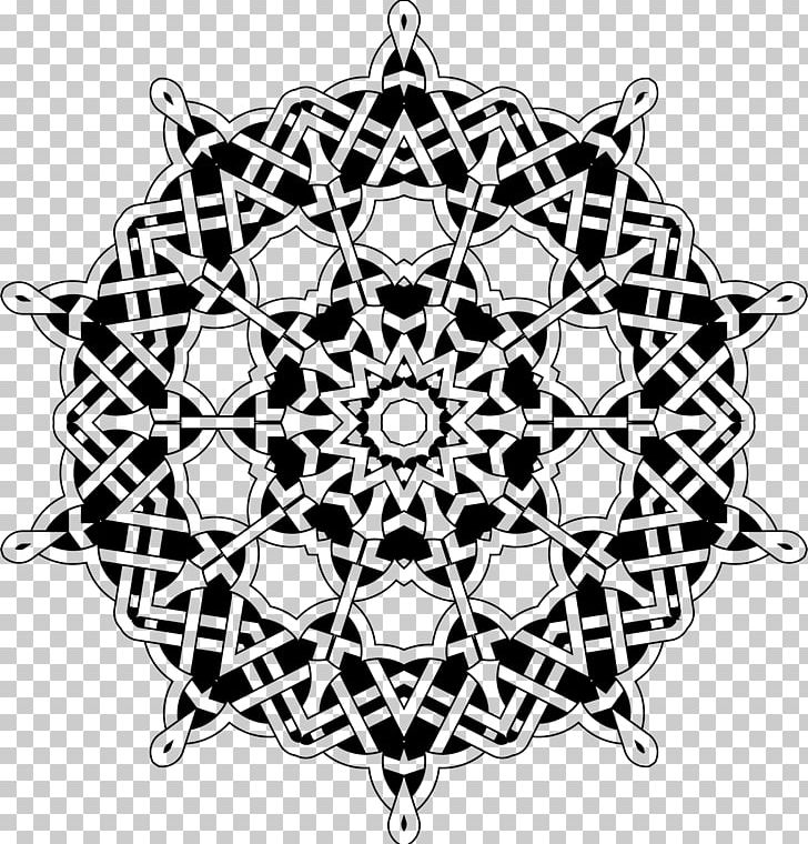 Mandala Coloring Book Black And White Pattern PNG, Clipart, Art, Black And White, Celtic Knot, Circle, Coloring Book Free PNG Download