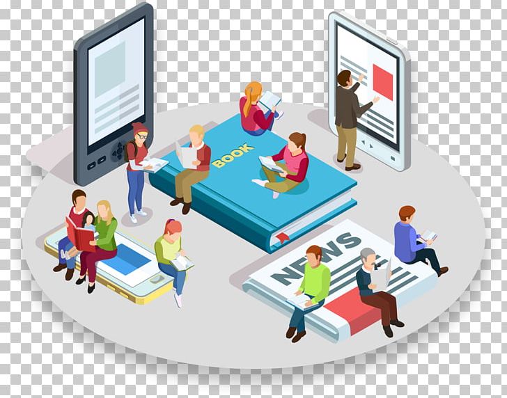 Reading Book Isometric Projection PNG, Clipart, Book, Communication, Composition, Computer Network, Female Free PNG Download