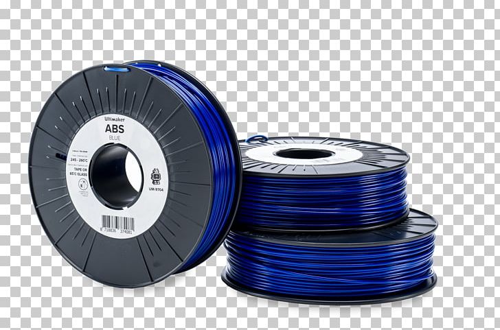 3D Printing Filament Ultimaker Polylactic Acid Acrylonitrile Butadiene Styrene PNG, Clipart, 3d Printing, 3d Printing Filament, Abs, Acrylonitrile Butadiene Styrene, Automotive Tire Free PNG Download