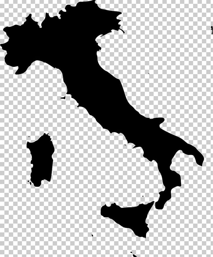 Italy Map PNG, Clipart, Art, Black, Black And White, Carnivoran, Drawing Free PNG Download