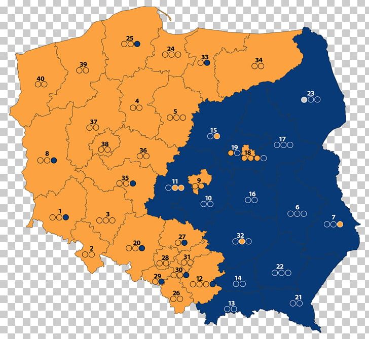 Poland Map PNG, Clipart, Area, Ecoregion, Flag Of Poland, Map, Orange Free PNG Download