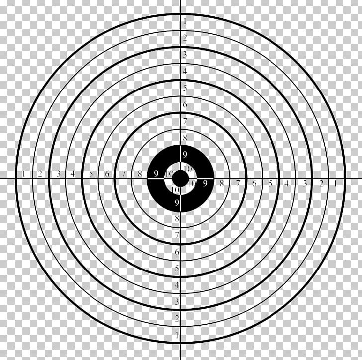 Shooting Target Shooting Sport Shooting Range PNG, Clipart, Angle, Area, Black And White, Circle, Clay Pigeon Shooting Free PNG Download