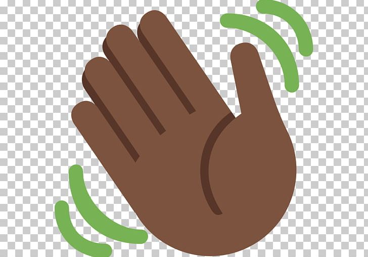 Emoji Wave Hand-waving Dark Skin Human Skin Color PNG, Clipart, Apple Color Emoji, Black, Dark Skin, Emoji, Emojipedia Free PNG Download