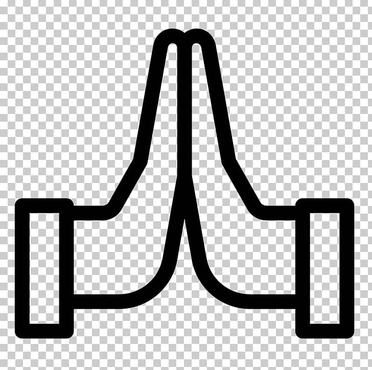 Prayer Computer Icons Praying Hands PNG, Clipart, Area, Black And White, Computer Icons, Emoticon, Line Free PNG Download