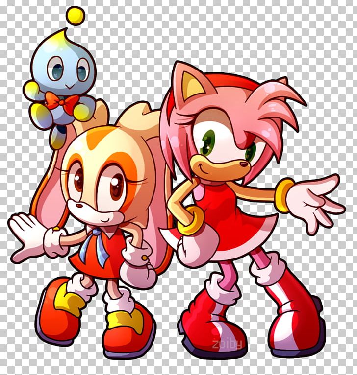 Amy Rose Cream The Rabbit Sonic The Hedgehog Shadow The Hedgehog PNG, Clipart, Amy, Amy Rose, Ariciul Sonic, Art, Artwork Free PNG Download