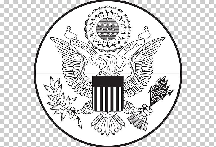 Great Seal Of The United States Seal Of The President Of The United States PNG, Clipart, Artwork, Black And White, Can Stock Photo, Circle, Crest Free PNG Download