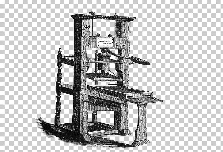 Gutenberg Bible Printing Press Paper Invention PNG, Clipart, 15th Century, Angle, Black And White, Book, Gutenberg Free PNG Download