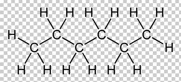Skeletal Formula Hexane Carbon Chemical Formula Skeleton PNG, Clipart, Angle, Black, Carbon, Chemistry, Monochrome Free PNG Download