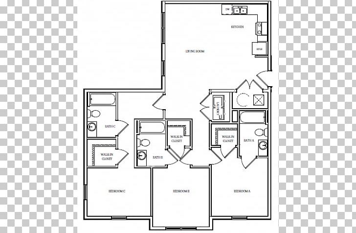 The Standard At Boone Apartment Floor Plan Bath Bed PNG, Clipart, Angle, Apartment, Area, Bath, Bed Free PNG Download