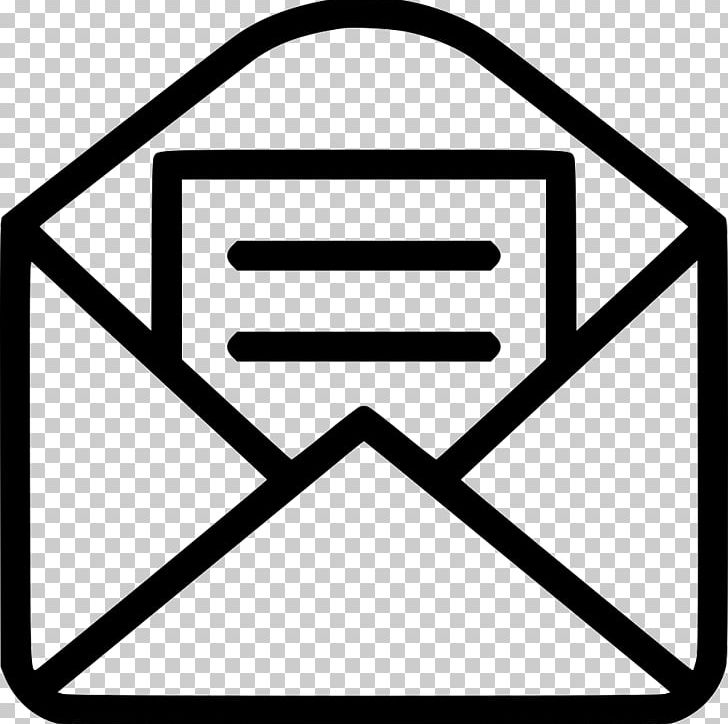 Computer Icons Email Message PNG, Clipart, Angle, Area, Black And White, Cdr, Computer Icons Free PNG Download