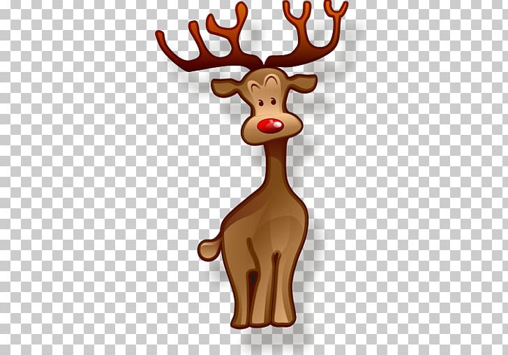 Rudolph Santa Claus Reindeer Christmas Icon PNG, Clipart, Animal, Animals, Brown, Brown Background, Brown Rice Free PNG Download