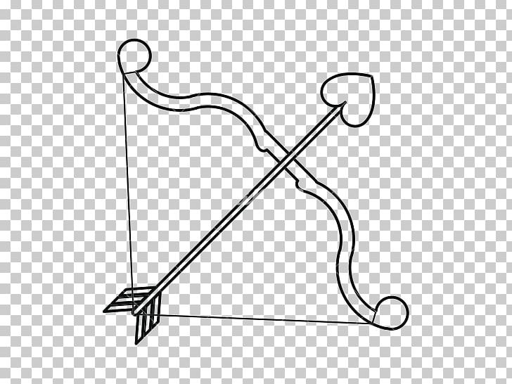Bow And Arrow Drawing PNG, Clipart, Angle, Area, Arrow, Bathroom Accessory, Black And White Free PNG Download