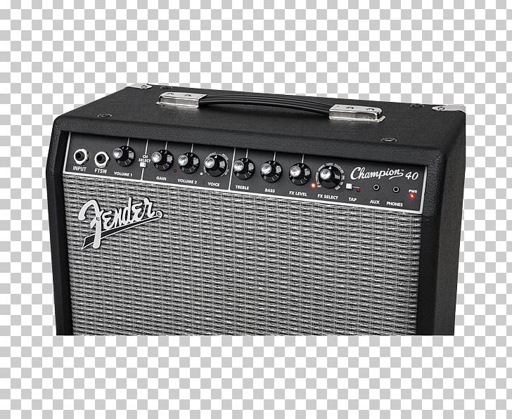 Guitar Amplifier Fender Musical Instruments Corporation Fender Champion 40 Fender Amplifier PNG, Clipart, Amplifier, Audio, Audio Equipment, Effects Processors Pedals, Elect Free PNG Download