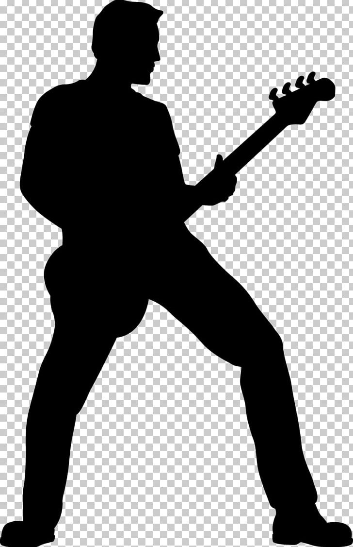 Guitarist Silhouette PNG, Clipart, Acoustic Guitar, Arm, Art, Band, Black And White Free PNG Download