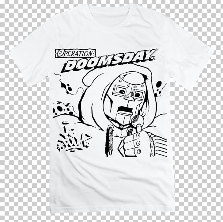 T-shirt Operation: Doomsday Clothing Operation Doomsday PNG, Clipart, Active Shirt, Album, Black, Black And White, Brand Free PNG Download