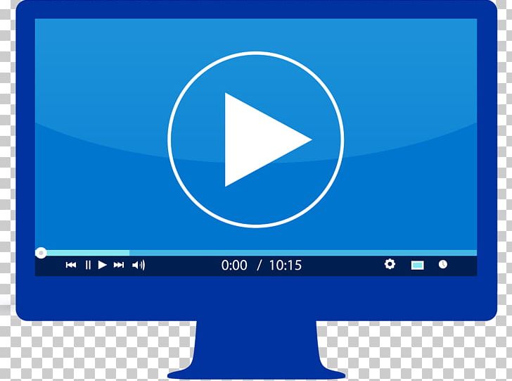 Computer Monitors Video Training Multimedia PNG, Clipart, Angle, Area, Blue, Brand, Computer Monitor Accessory Free PNG Download