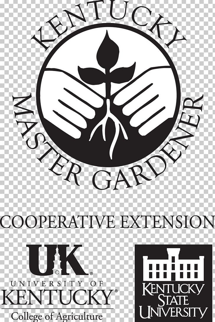Kentucky Logo Master Gardener Program Brand Font PNG, Clipart, Black And White, Brand, Gardener, Graphic Design, Kentucky Free PNG Download