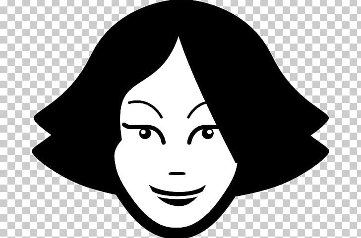 Woman Smiley Face PNG, Clipart, Artwork, Black, Black And White, Cheek, Computer Icons Free PNG Download