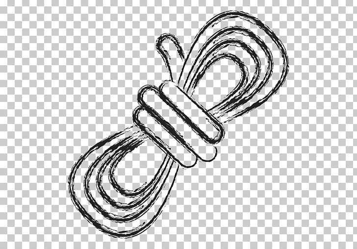 Computer Icons Rope PNG, Clipart, Adventure Park, Black And White, Body Jewelry, Camping, Circle Free PNG Download