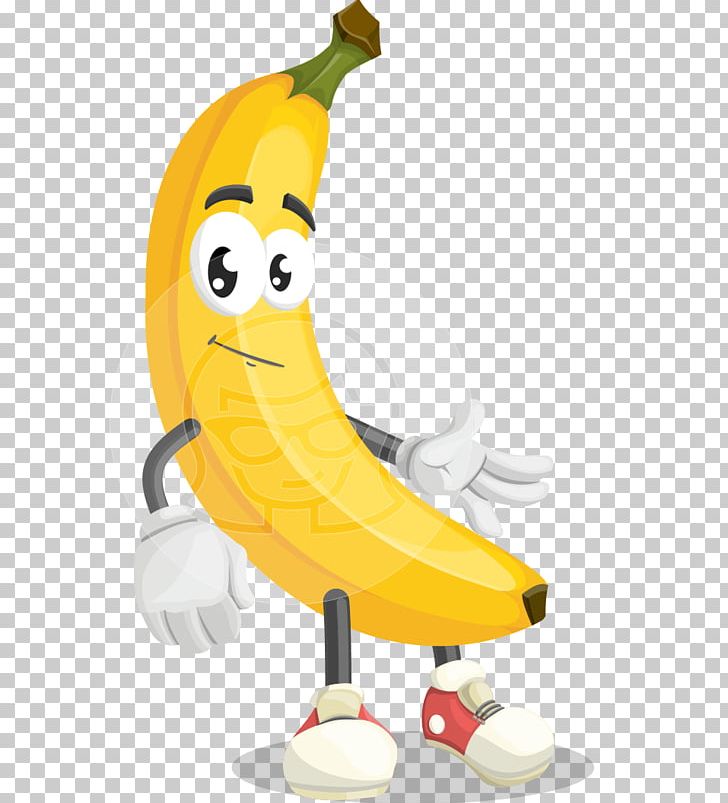 Banana Cartoon Character PNG, Clipart, Banana, Banana Family, Banana