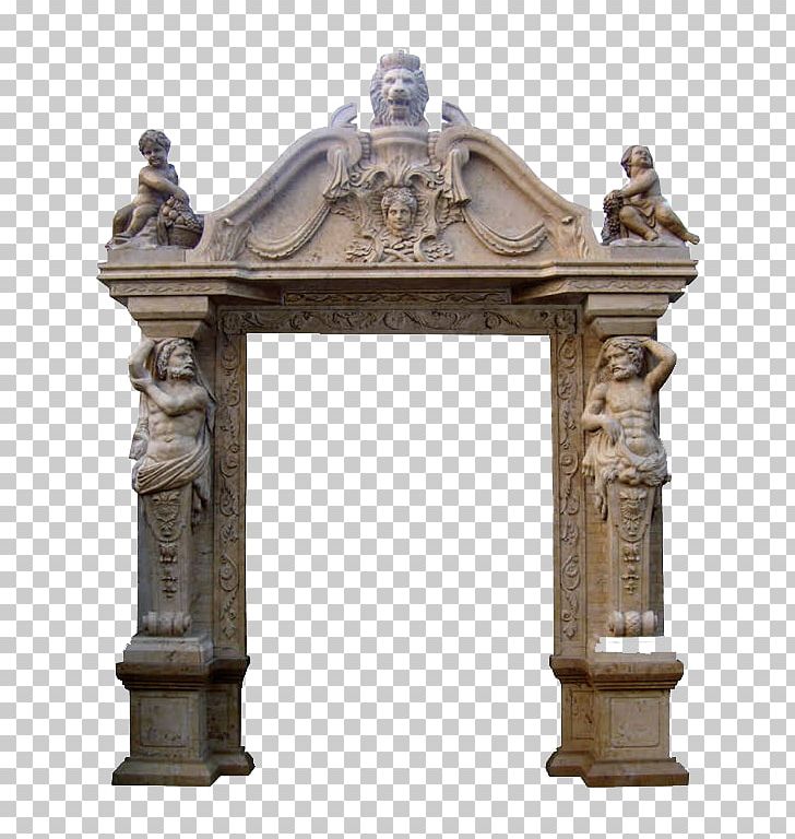 Fortified Gateway Door Marble PNG, Clipart, Arch, Arch Door, Carving, Column, Continental Free PNG Download
