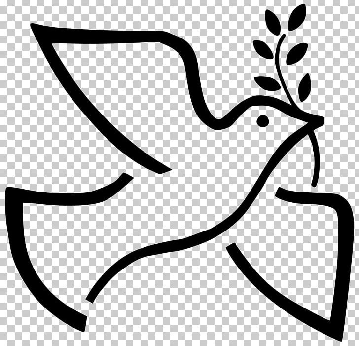 Peace Symbols Olive Branch Doves As Symbols PNG, Clipart, Art, Artwork, Beak, Black, Black And White Free PNG Download