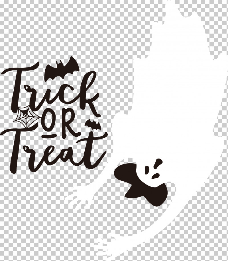 Trick Or Treat Trick-or-treating Halloween PNG, Clipart, Black, Black And White, Halloween, Logo, M Free PNG Download