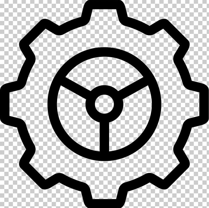 Gear Computer Icons PNG, Clipart, Area, Black And White, Cdr, Circle, Computer Icons Free PNG Download
