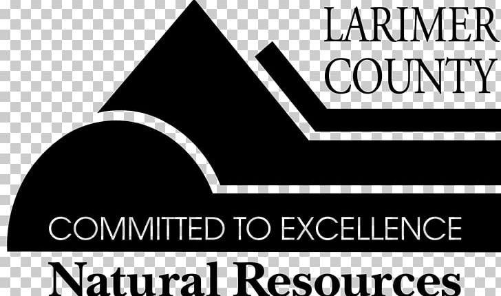 Logo Larimer County Natural Resources Department Brand Font PNG, Clipart, Angle, Art, Black And White, Brand, Chilson Free PNG Download