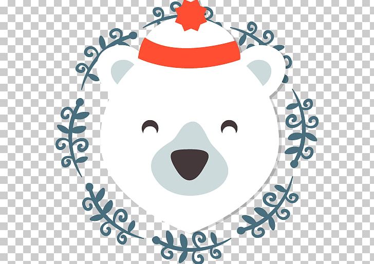 Polar Bear Christmas PNG, Clipart, Animals, Area, Art, Artwork, Bear Free PNG Download