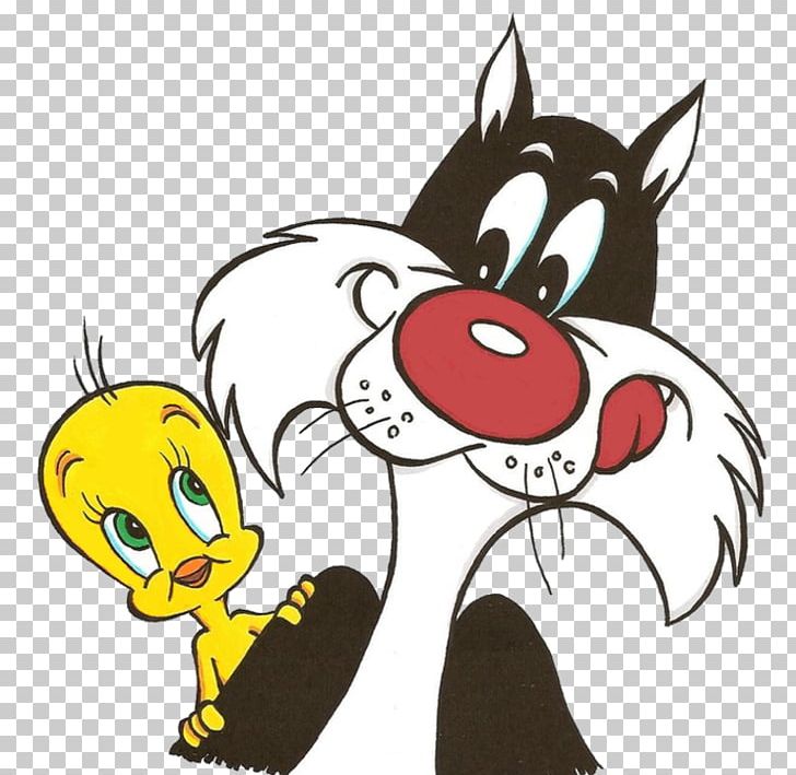 Sylvester Tweety Granny Daffy Duck Tasmanian Devil PNG, Clipart,  Free PNG Download