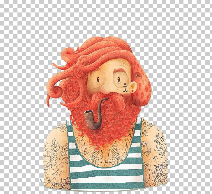 Hand-painted Cartoon Sailor Smoking A Pipe PNG, Clipart, Balloon Cartoon, Cartoon, Cartoon Character, Cartoon Eyes, Hand Free PNG Download