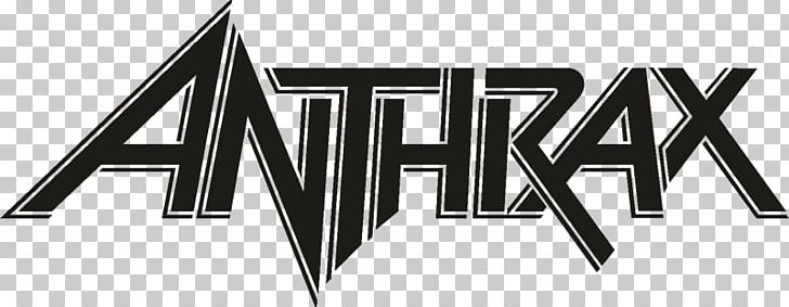 Logo Anthrax Font Scalable Graphics PNG, Clipart, Angle, Anthrax, Band, Black And White, Brand Free PNG Download