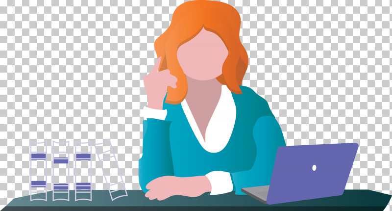 Working Woman Woman Working At Desk PNG, Clipart, Business, Business Consultant, Cartoon, Communication, Conversation Free PNG Download