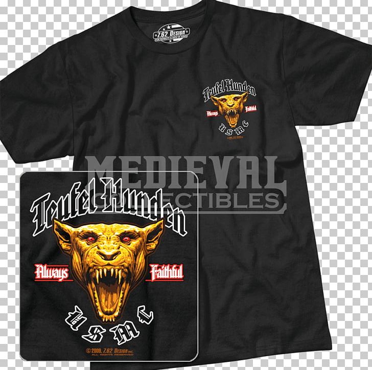T-shirt Devil Dog United States Marine Corps 恶魔猎人5 PNG, Clipart, Active Shirt, Black, Brand, Clothing, Devil Free PNG Download